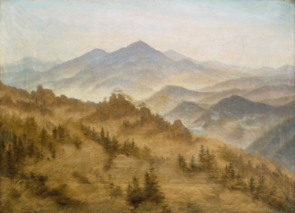 Picture of MOUNTAINS IN THE RISING FOG 1835