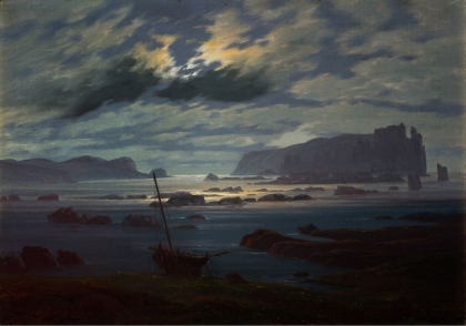Picture of NORTHERN SEA IN THE MOONLIGHT 1823