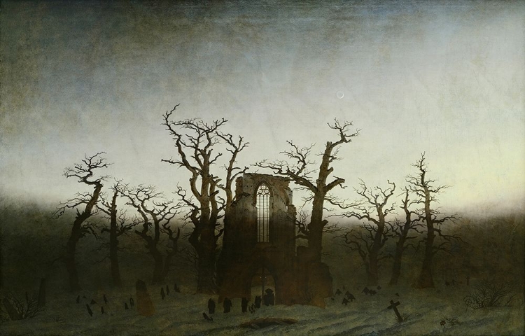 Picture of THE ABBEY IN THE OAK WOOD CA 1809
