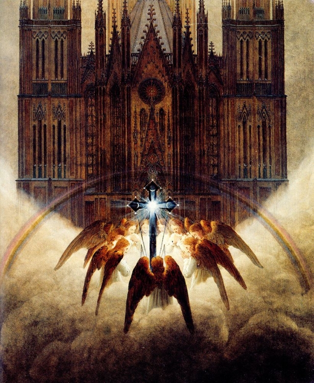 Picture of THE CATHEDRAL DETAIL CA 1818