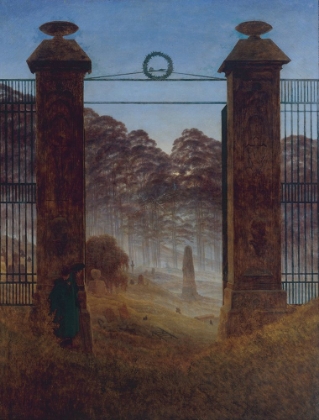 Picture of THE CEMETERY ENTRANCE 1825