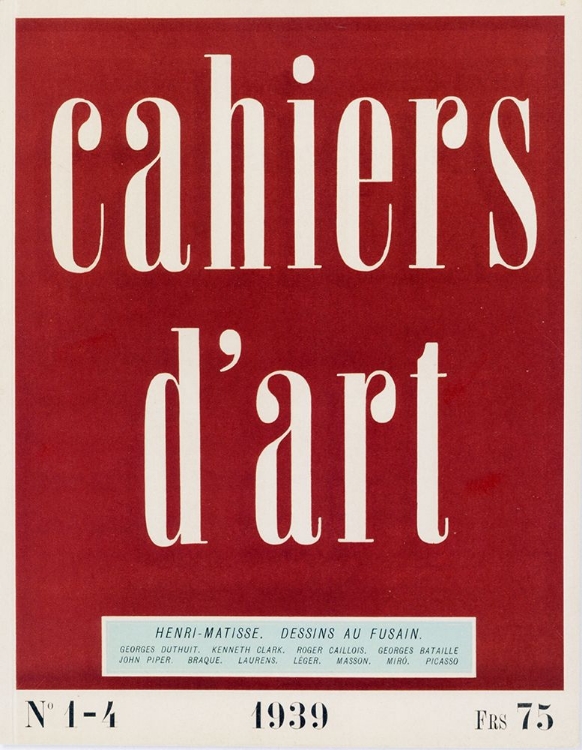 Picture of CAHIERS DART 1939