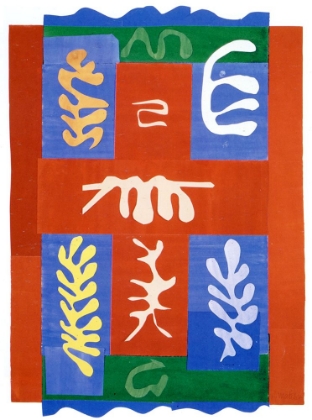 Picture of COMPOSITION WITH A RED CROSS 1947