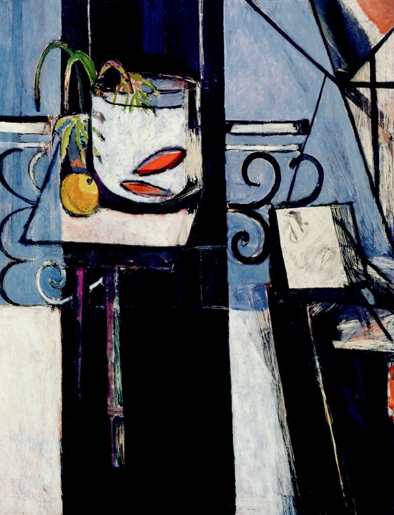 Picture of GOLDFISH AND PALETTE 1914