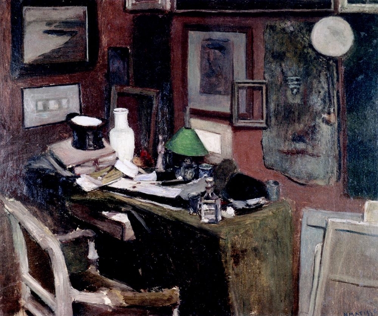 Picture of INTERIOR WITH A TOP HAT 1896
