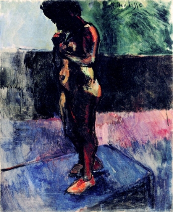 Picture of NUDE WITH PINK SHOES 1900