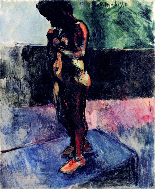 Picture of NUDE WITH PINK SHOES 1900