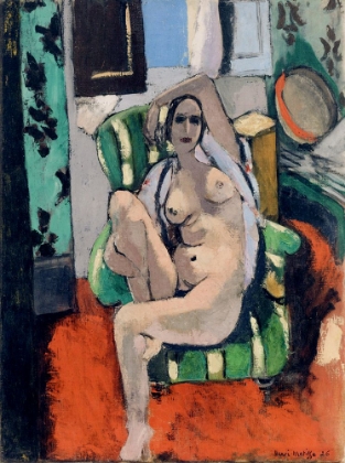 Picture of ODALISQUE WITH A TAMBOURINE 1925