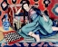 Picture of ODALISQUE WITH A TURKISH CHAIR 1928