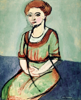 Picture of PORTRAIT OF OLGA MERSON 1911