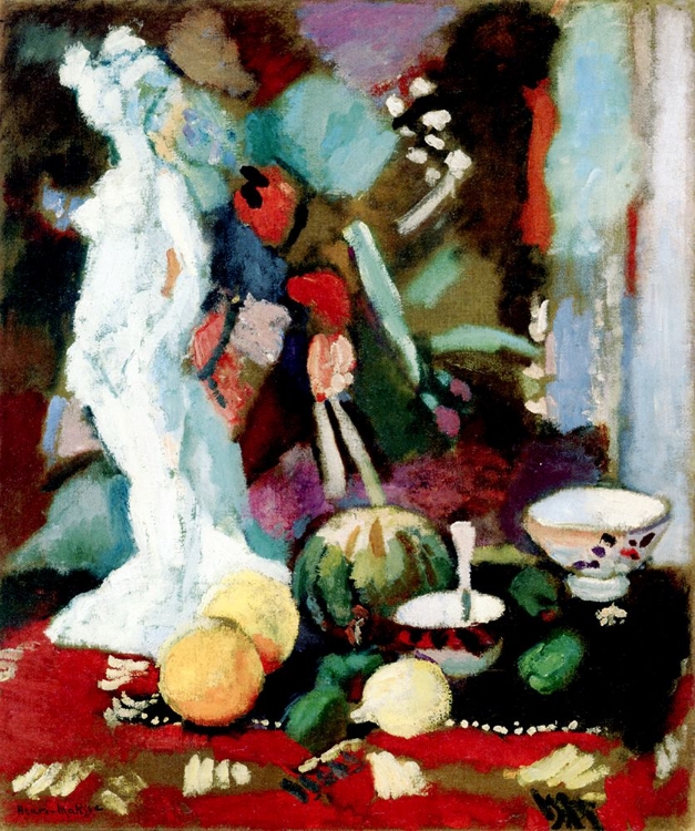 Picture of STILL LIFE WITH A PLASTER FIGURE 1906