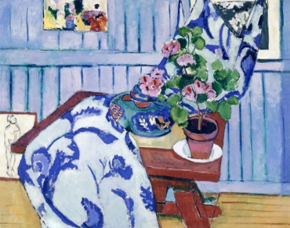 Picture of STILL LIFE WITH GERANIUMS 1920