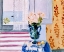 Picture of VASE OF FLOWERS 1924