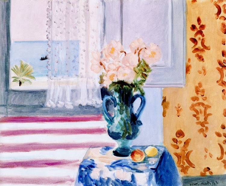 Picture of VASE OF FLOWERS 1924