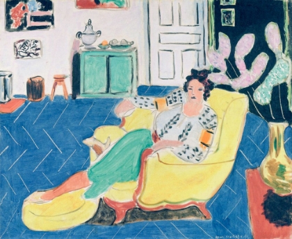 Picture of WOMAN SEATED IN AN ARMCHAIR 1940