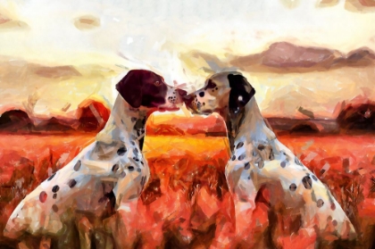 Picture of DOGS ABSTRACTION