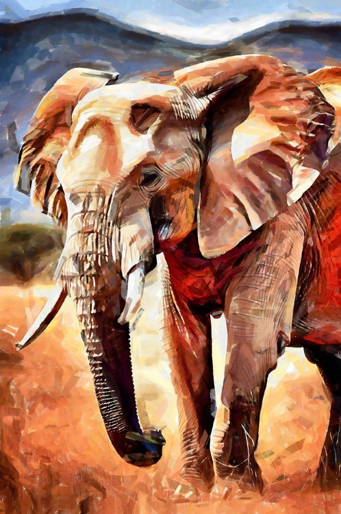 Picture of ELEPHANT ABSTRACTION I