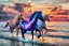 Picture of FANTASY BEACH HORSES