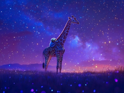 Picture of FANTASY GIRAFFE AND SLOTH