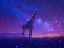 Picture of FANTASY GIRAFFE AND SLOTH