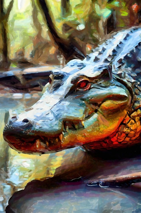 Picture of GATOR IN RED