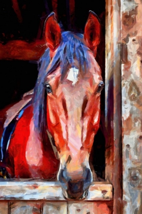 Picture of HORSE ABSTRACTION II