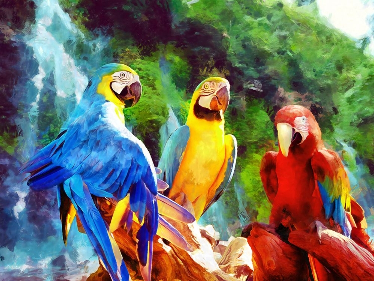 Picture of JUST PARROTING