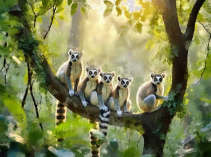 Picture of LEMUR FAMILY II
