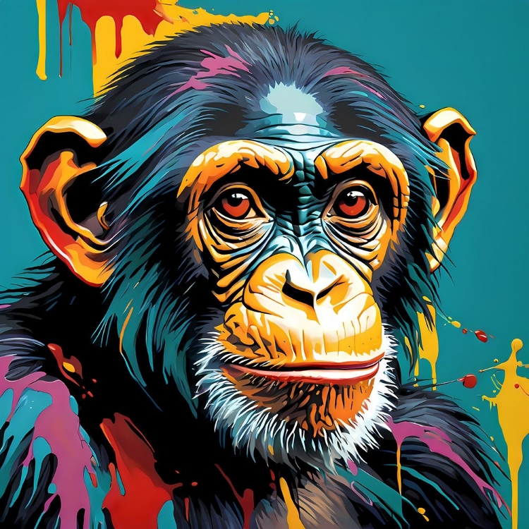 Picture of MODERN CHIMP I