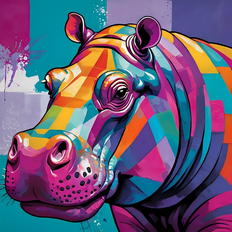 Picture of MODERN HIPPO II