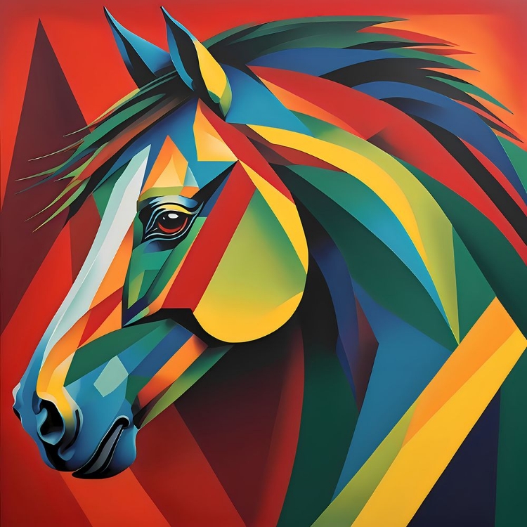 Picture of MODERN HORSE I