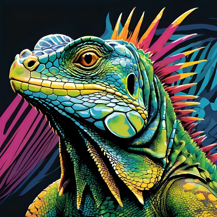 Picture of MODERN IGUANA