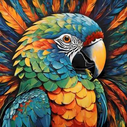 Picture of MODERN PARROT I