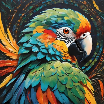 Picture of MODERN PARROT II