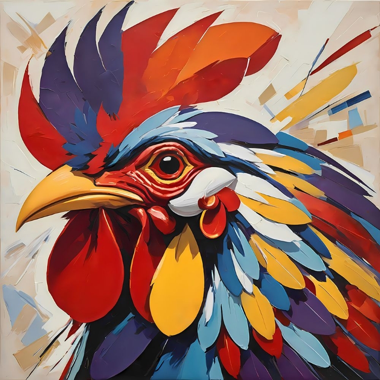 Picture of MODERN ROOSTER