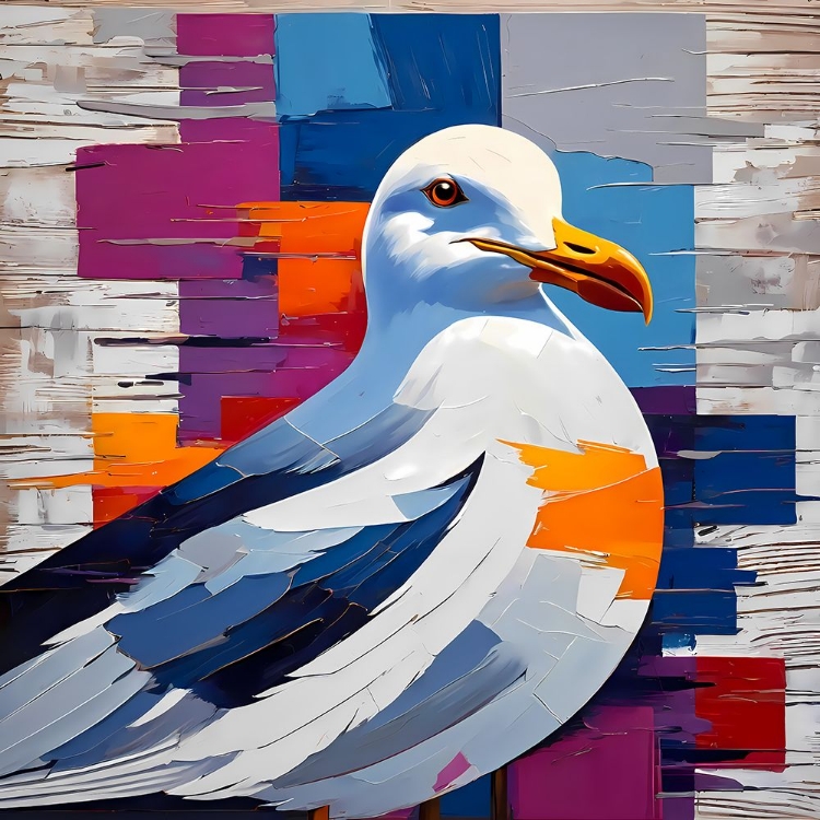 Picture of MODERN SEAGULL