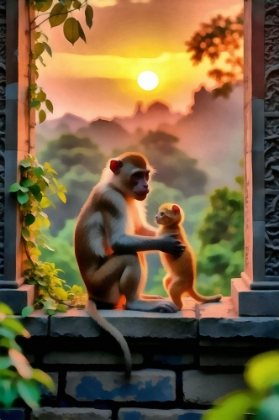 Picture of MONKEY FAMILY