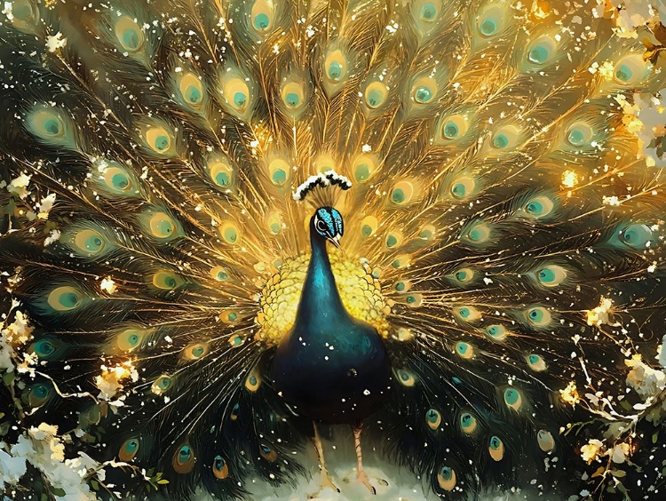 Picture of PEACOCK ABSTRACTION