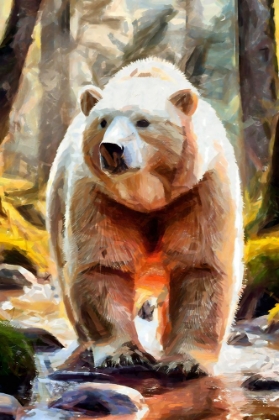 Picture of POLAR BEAR ABSTRACTION II