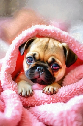 Picture of PUPPY IN PINK
