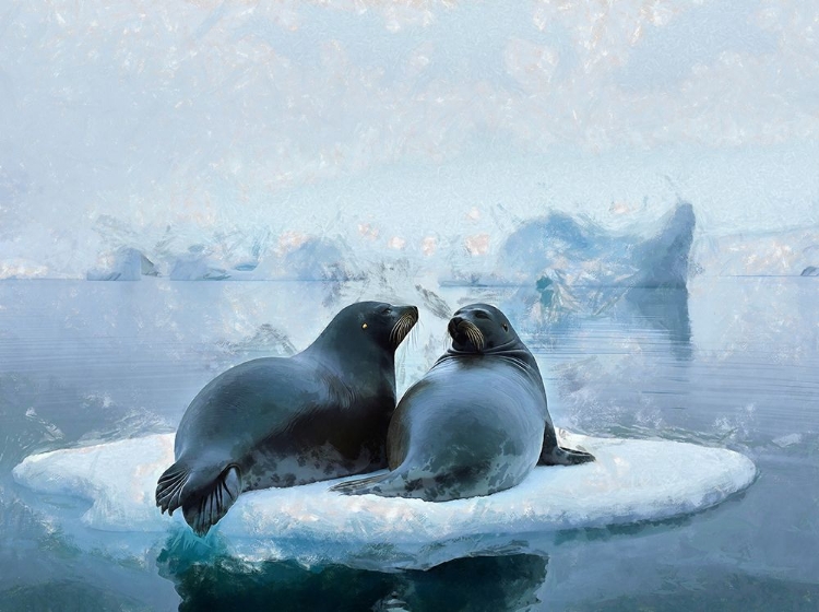 Picture of SEAL ABSTRACTION II