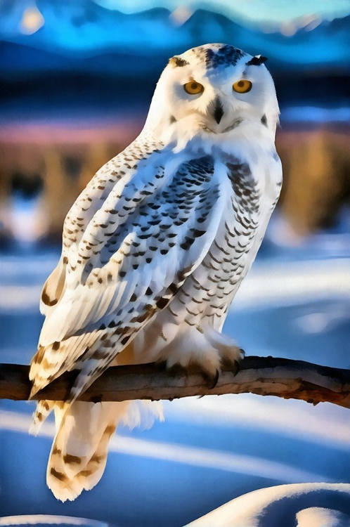 Picture of SNOWY OWL PORTRAIT II
