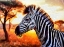 Picture of STRIPEY HORSE I