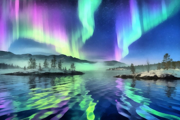Picture of NORTHERN LIGHTS FANTASY I