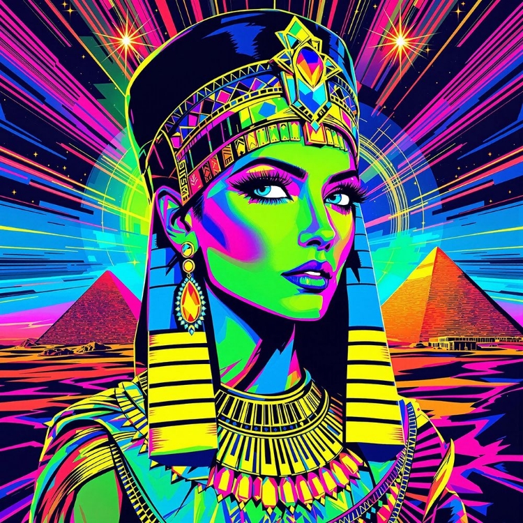Picture of CLEOPATRA POP ART VI
