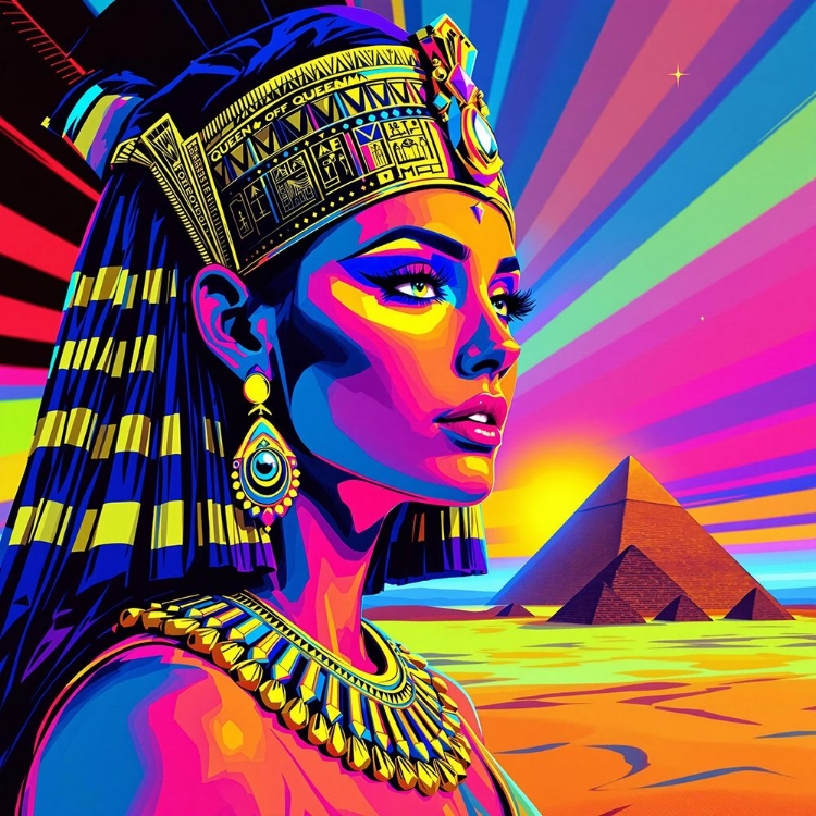 Picture of CLEOPATRA POP ART IX
