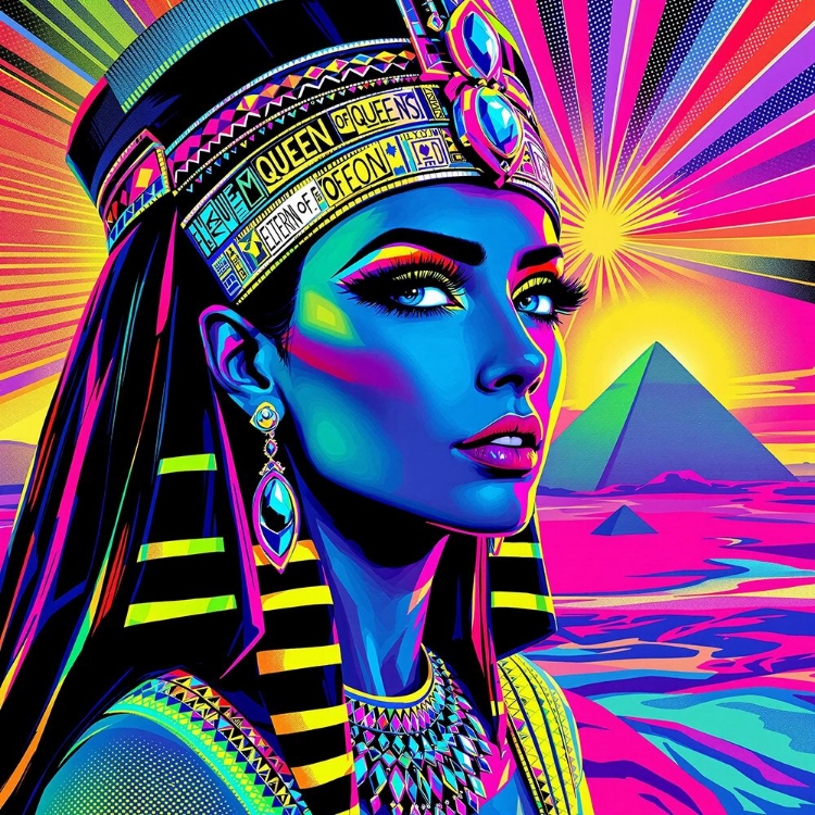 Picture of CLEOPATRA POP ART X