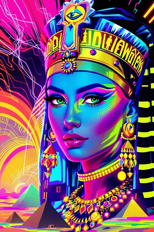 Picture of CLEOPATRA POP ART XI
