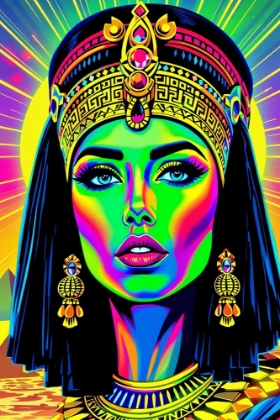 Picture of CLEOPATRA POP ART XIV