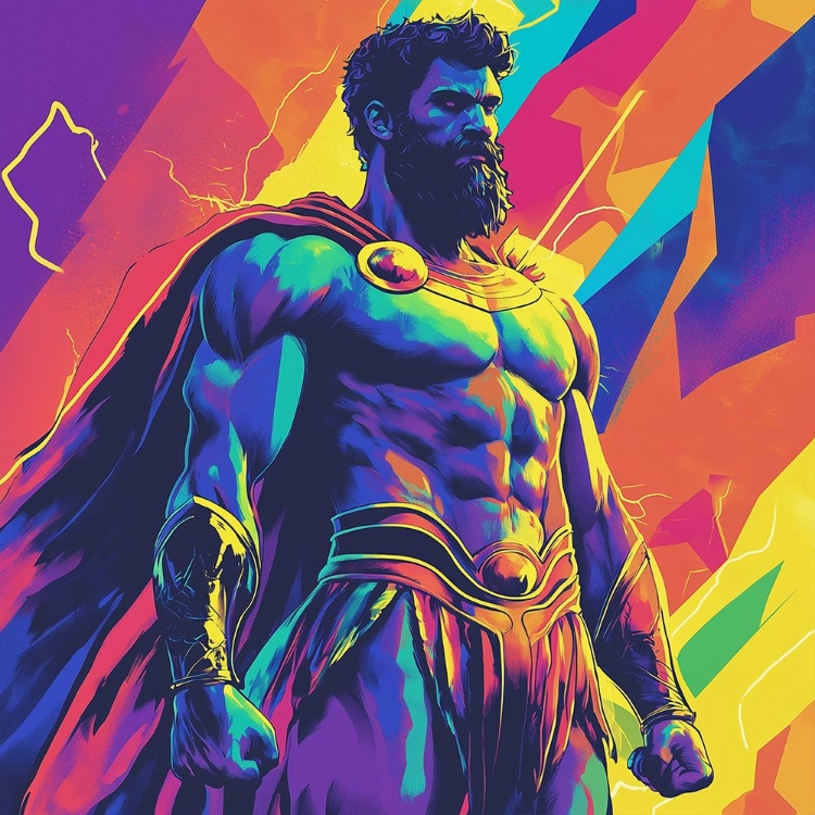 Picture of HERCULES POP ART XII